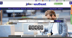 Desktop Screenshot of jobsinsoutheast.com